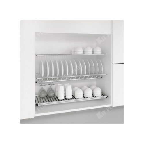 Giá bát cố định 3 tầng chữ V Kit Plus DK12A.85 3 Giá bát cố định 3 tầng chữ V Kit Plus DK12A.85