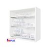 Giá bát cố định 3 tầng Inox mờ cao cấp Kit Plus DK12B MIX.80 2 Giá bát cố định 3 tầng Inox mờ cao cấp Kit Plus DK12B MIX.80