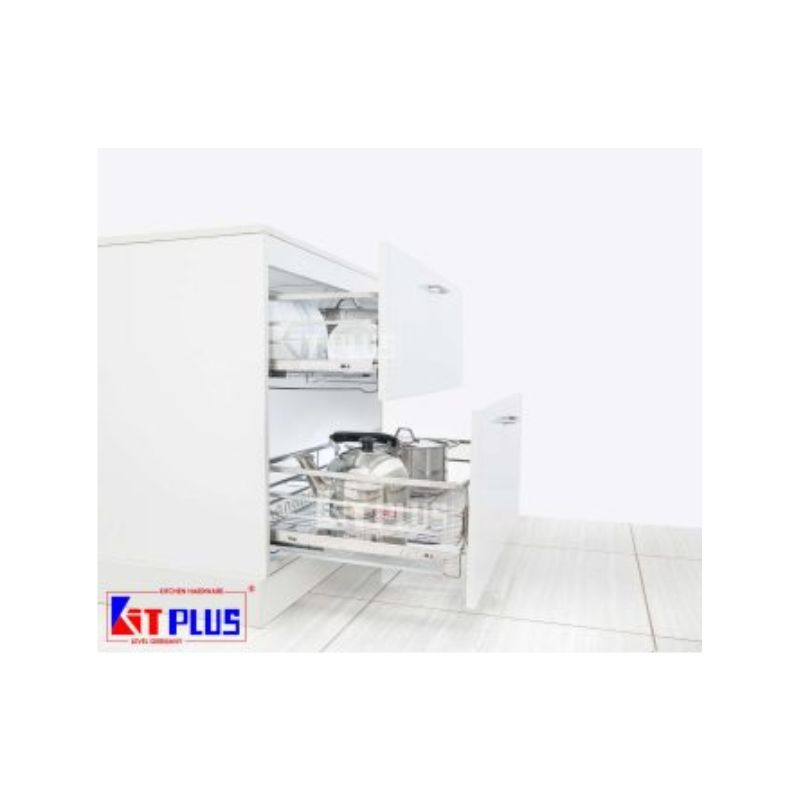 Giá xoong nồi nan dẹt inox mờ Kit Plus BG VIP.70 Giá xoong nồi nan dẹt inox mờ Kit Plus BG VIP.70