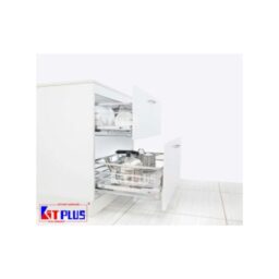 Giá xoong nồi nan dẹt inox mờ Kit Plus BG VIP.90