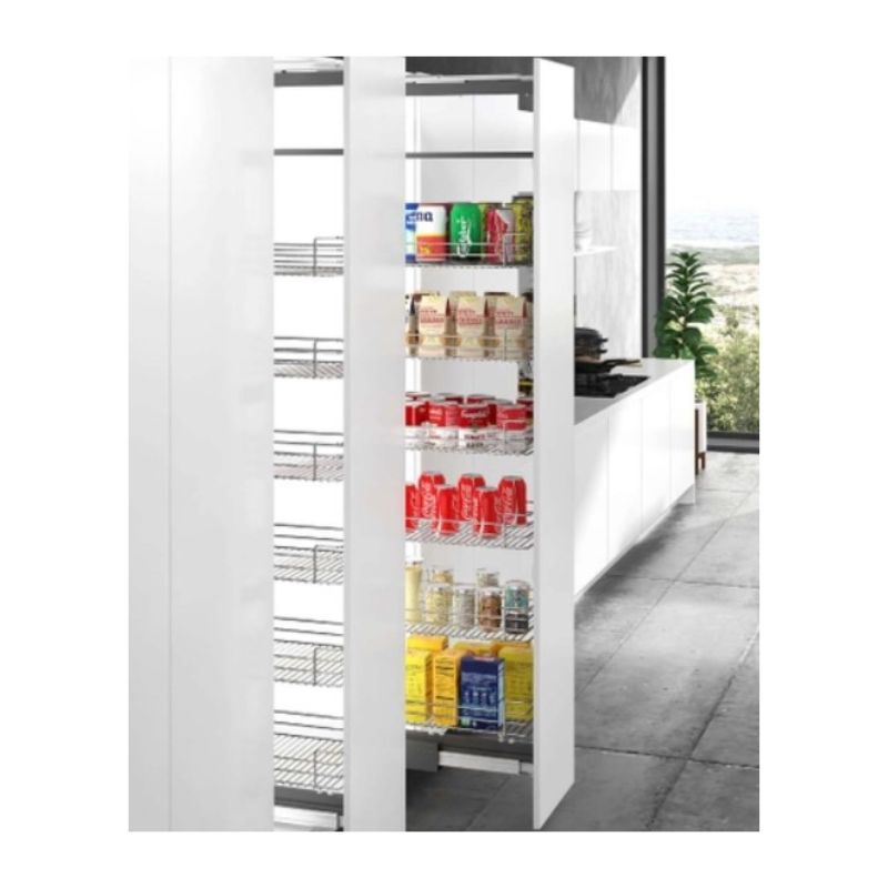 Kệ tủ kho inox 304 nan tròn cánh kéo Inoxen TKT304-630K Kệ tủ kho inox 304 nan tròn cánh kéo Inoxen TKT304-630K