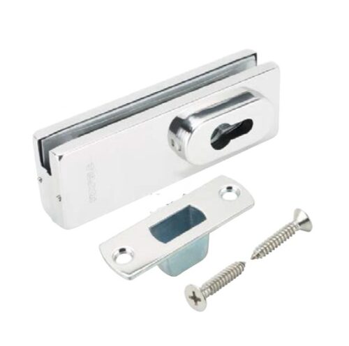 Khóa kẹp chân kính Inox mờ Hafele 981.50.030 3 Khóa kẹp chân kính Inox mờ Hafele 981.50.030