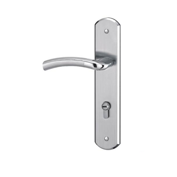 Tay nắm gạt đế dài – hướng mở trái Hafele 903.99.319 Tay nắm gạt đế dài – hướng mở trái Hafele 903.99.319