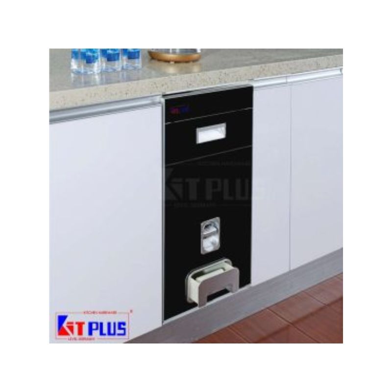 Thùng gạo mặt gương đen Kit Plus RB.29B Thùng gạo mặt gương đen Kit Plus RB.29B