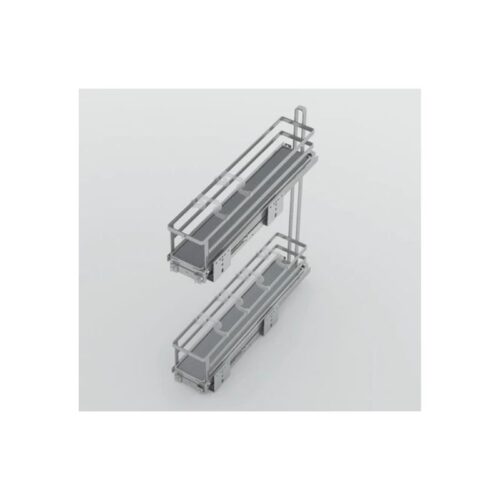 Bộ rổ gia vị Hafele Omero 549.20.891 200mm (trái) 3 Bộ rổ gia vị Hafele Omero 549.20.891 200mm (trái)