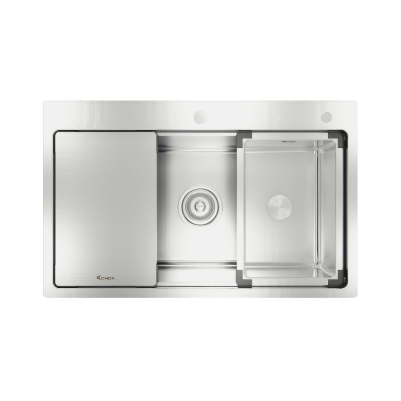 Chậu rửa bát chống xước Konox Workstation Sink – Topmount Sink KN8151TS Dekor Chậu rửa bát chống xước Konox Workstation Sink – Topmount Sink KN8151TS Dekor