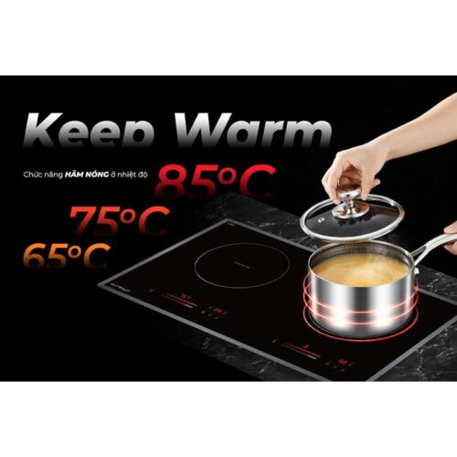Bếp từ đôi Eurosun EU-TE398Pro lắp âm 8 Tính năng giữ ấm của bếp từ Eurosun EU-TE398Pro
