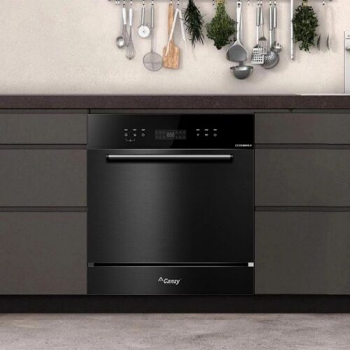Máy rửa bát độc lập Canzy CZ-DW11GB 5 Hình ảnh thực tế máy rửa bát Canzy CZ-DW11GB