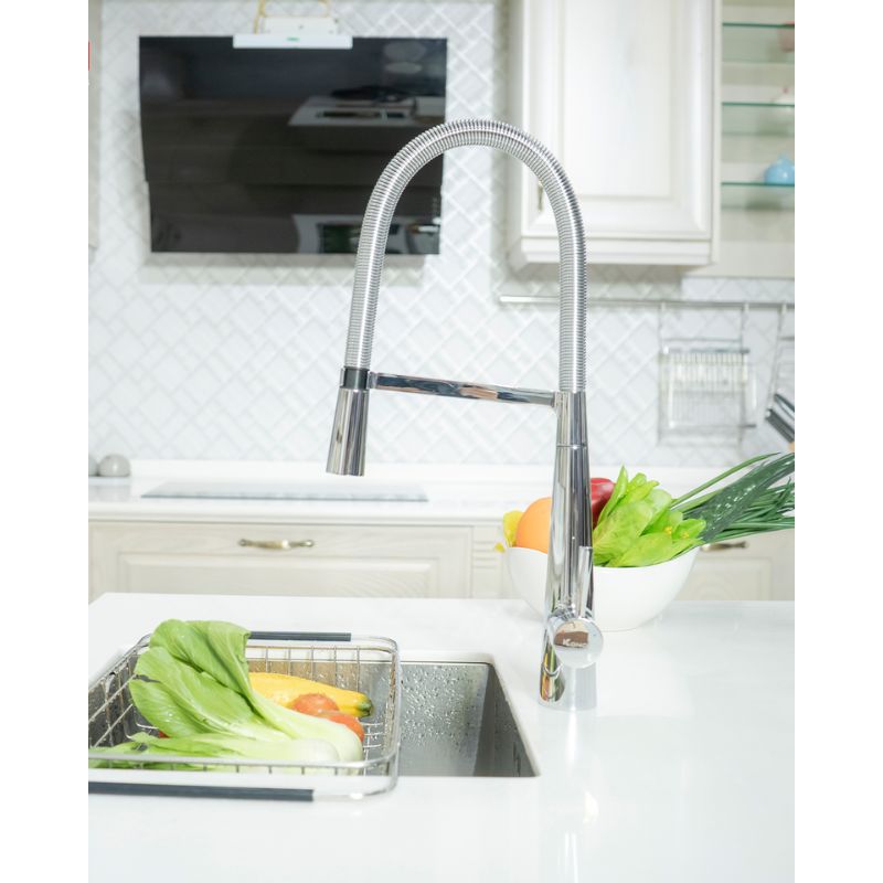 Hình ảnh thực tế vòi rửa bát nóng lạnh Konox KN1909 Hình ảnh thực tế vòi rửa bát nóng lạnh Konox KN1909