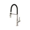 Vòi rửa bát nóng lạnh Konox Tema Nickel 1 Vòi rửa bát nóng lạnh Konox Tema Nickel