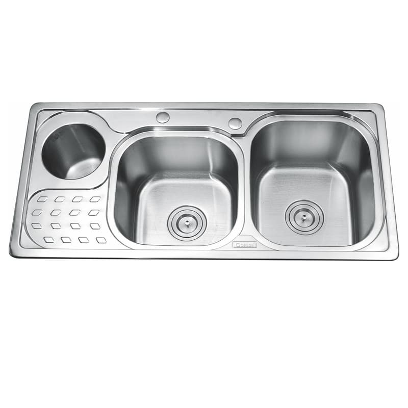 Chậu rửa bát inox 2 hố Gorlde GD-5403 Chậu rửa bát inox 2 hố Gorlde GD-5403