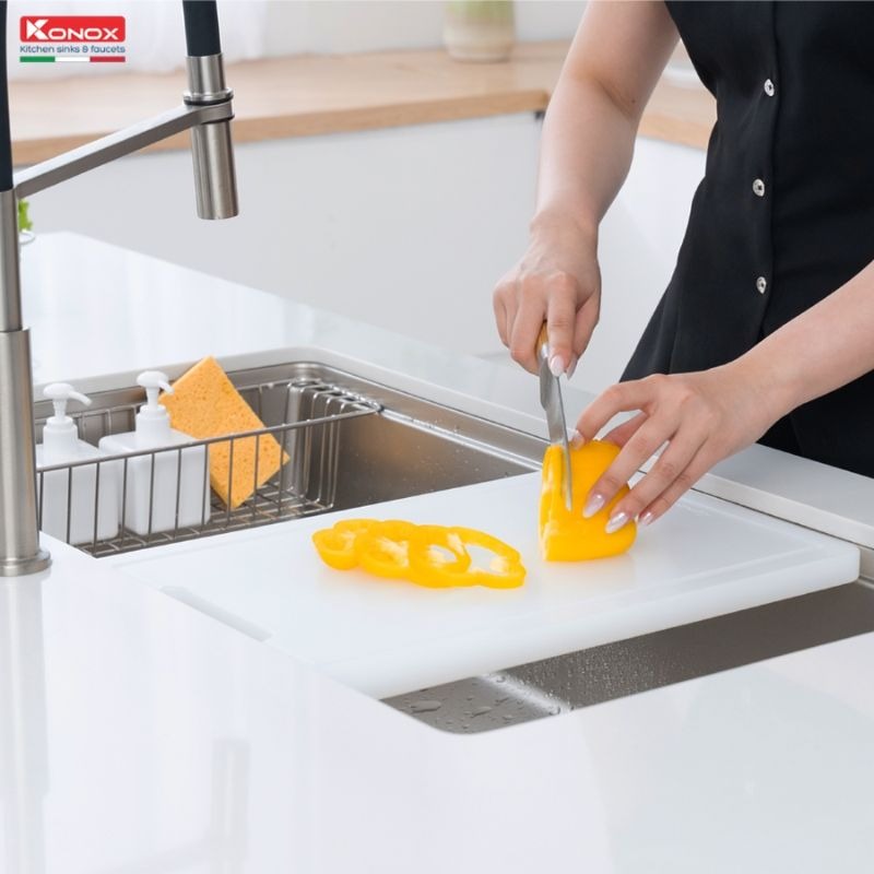 hinh-anh-chau-rua-bat-inox-1-ho-konox-tari-8748sr-1 hinh anh chau rua bat inox 1 ho konox tari 8748sr 1