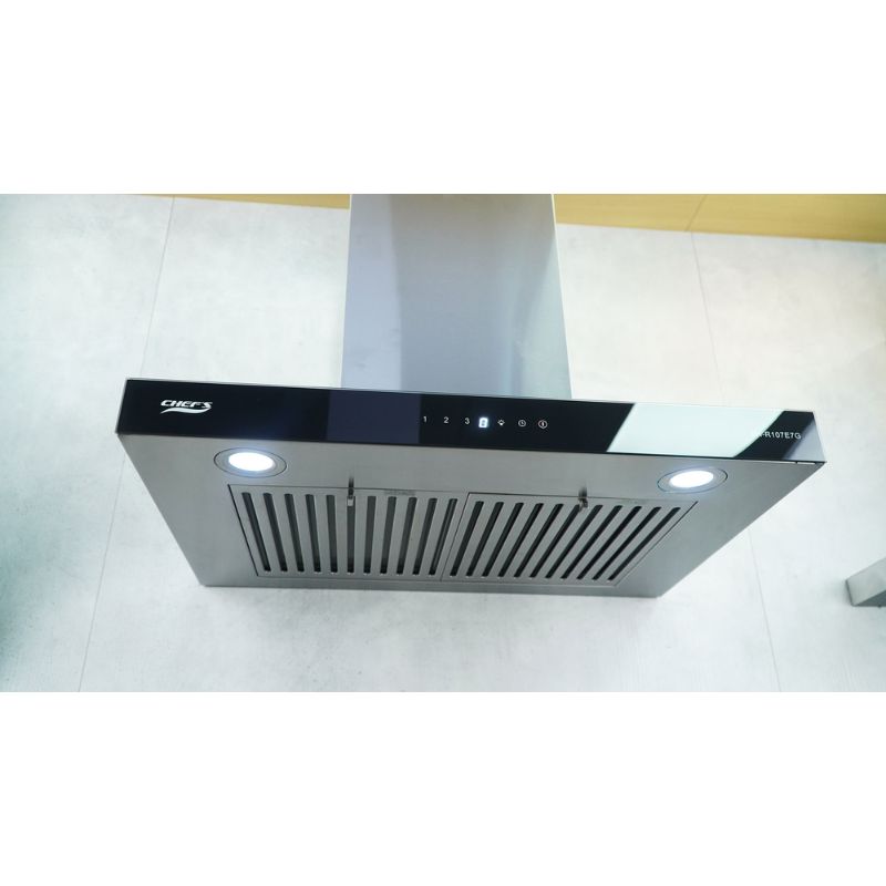 Ảnh thực tế máy hút mùi áp tường Chefs EH-R107E7G Ảnh thực tế máy hút mùi áp tường Chefs EH-R107E7G