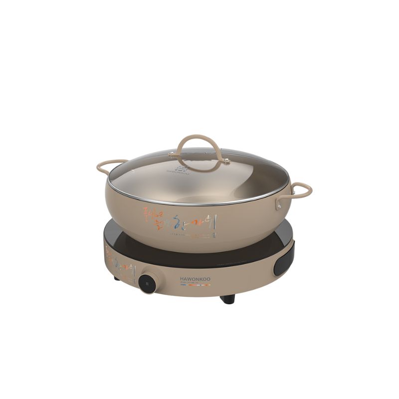 Ảnh bếp từ mini Hawonkoo CEH-101-I-CF di động Ảnh bếp từ mini Hawonkoo CEH-101-I-CF di động
