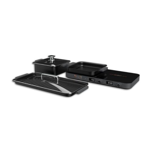 Bếp từ đôi Hawonkoo MCEH-200-II-GR di động 3 Combo bếp từ đôi Hawonkoo MCEH-200-II-GR di động