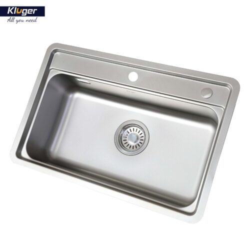 Chậu rửa bát 1 hố Kluger KW8101FS-S72 3 Ảnh chậu rửa bát 1 hố Kluger KW8101FS-S72