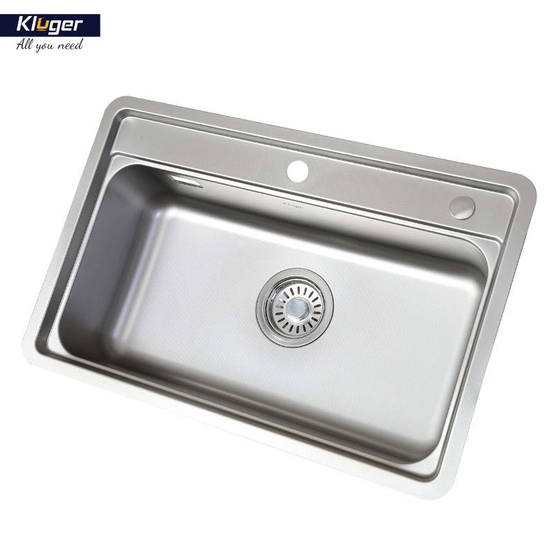 Ảnh chậu rửa bát 1 hố Kluger KW8101FS-S72 Ảnh chậu rửa bát 1 hố Kluger KW8101FS-S72