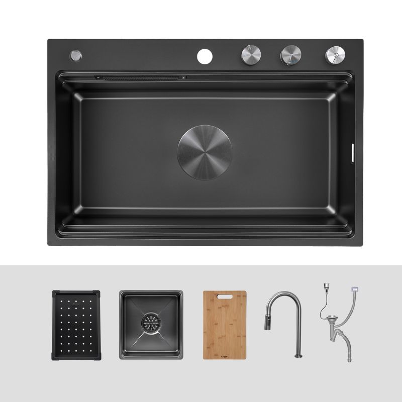 Ảnh chậu rửa bát 1 hố Kluger KWF8161FB-S76W Plus Ảnh chậu rửa bát 1 hố Kluger KWF8161FB-S76W Plus