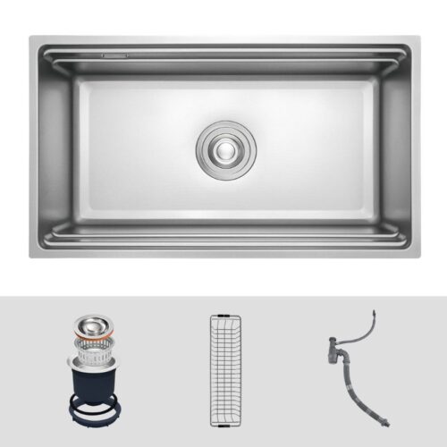 Chậu rửa bát 1 hố Kluger KWU8161FS-S76 3 Ảnh chậu rửa bát 1 hố Kluger KWU8161FS-S76