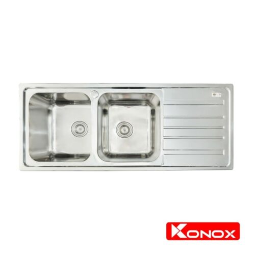 Chậu rửa chén bát Konox Artusi KS11650 1D Bàn phải 3 Ảnh chậu rửa chén bát Konox Artusi KS11650 1D Bàn phải