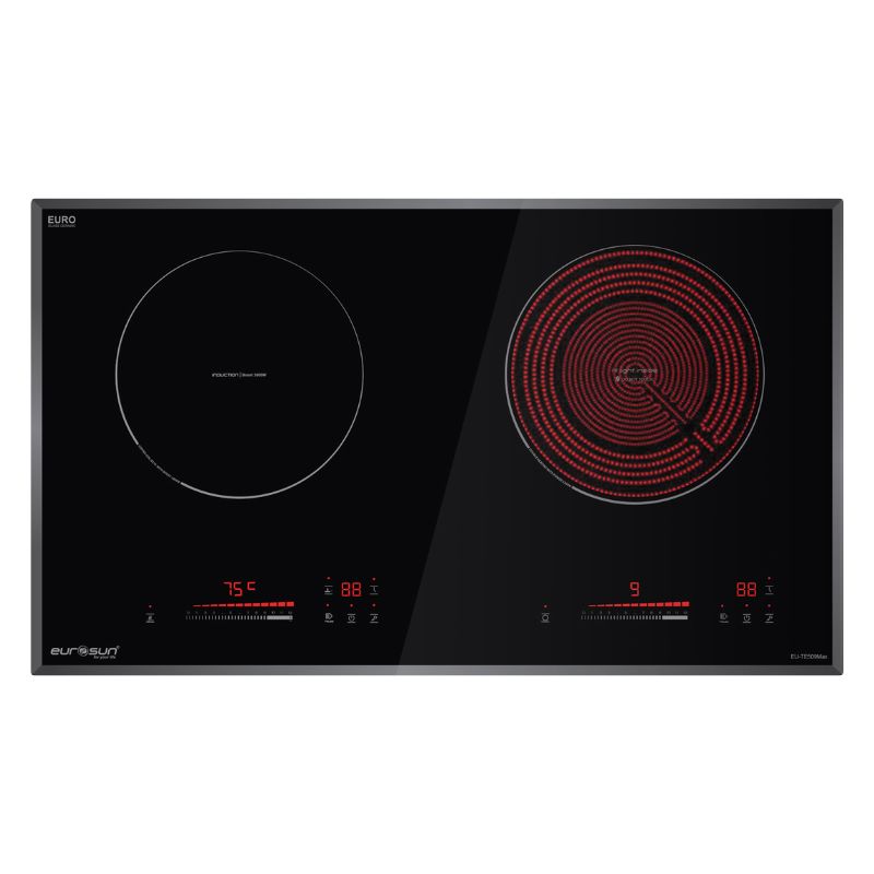 Bếp từ kết hợp hồng ngoại đôi Eurosun EU-TE509Max Bếp từ kết hợp hồng ngoại đôi Eurosun EU-TE509Max