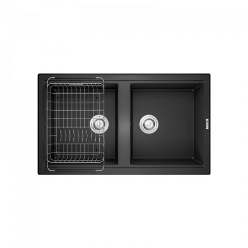 Chậu rửa bát Konox Granite Sink Phoenix Smart 860 - Black 3 Chậu rửa bát Konox Granite Sink Phoenix Smart 860 - Black