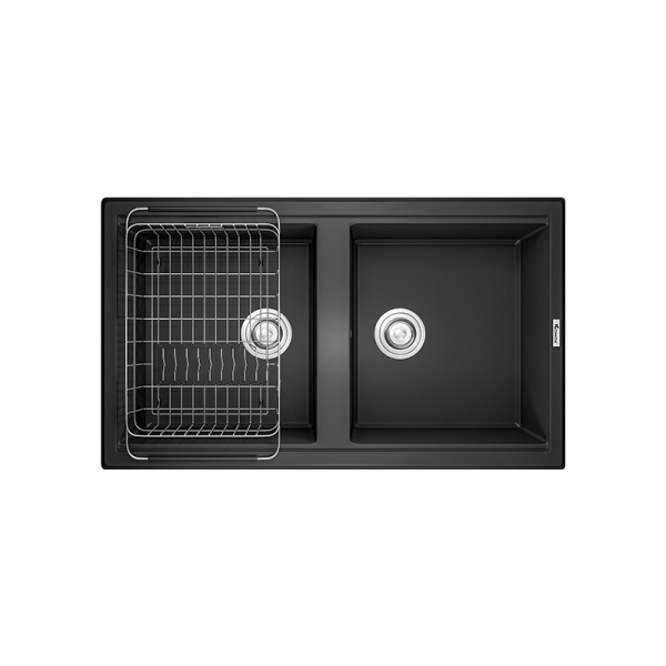 Chậu rửa bát Konox Granite Sink Phoenix Smart 860 - Black Chậu rửa bát Konox Granite Sink Phoenix Smart 860 - Black