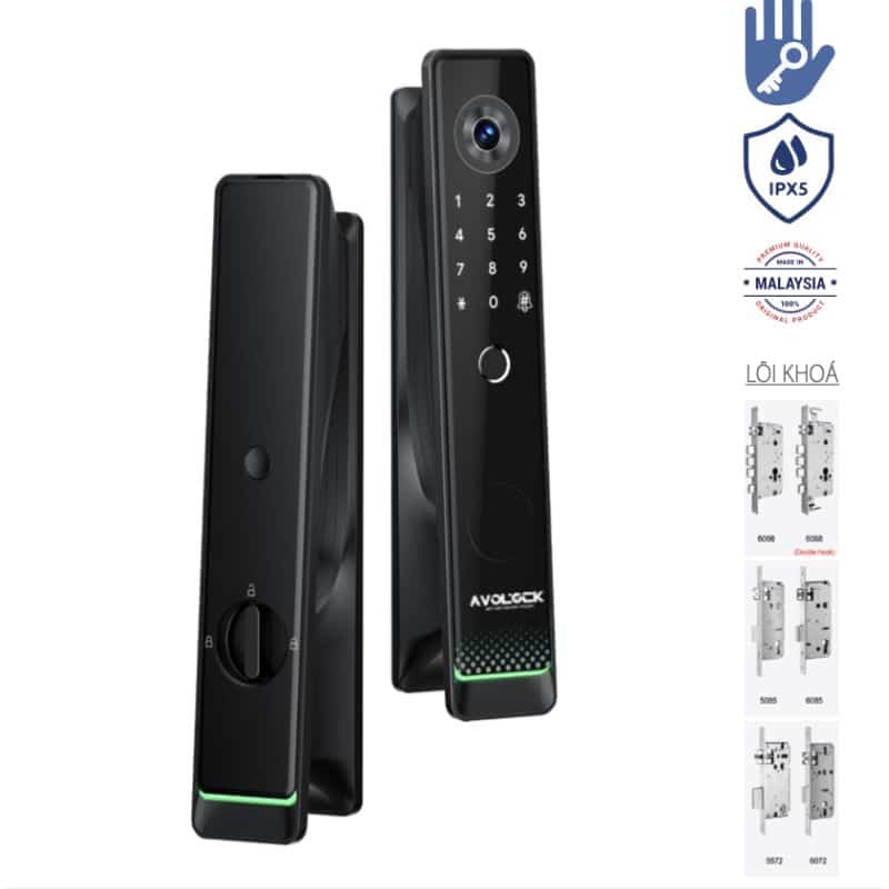 Khóa thông minh Avolock AL-81SRVT-B Khóa thông minh Avolock AL-81SRVT-B
