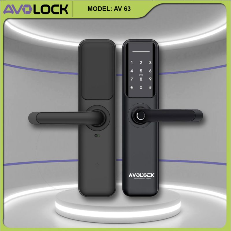 Khóa cửa vân tay Avolock AV-63-B Khóa cửa vân tay Avolock AV-63-B