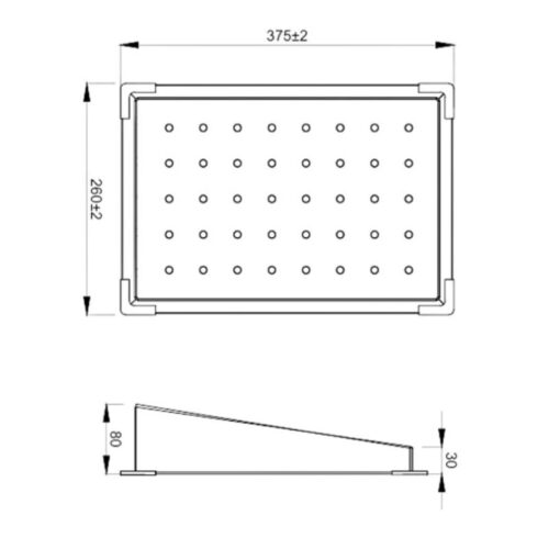 Chậu rửa phụ inox Kluger KC-701B 4 Kích thước chậu rửa phụ inox Kluger KC-701B