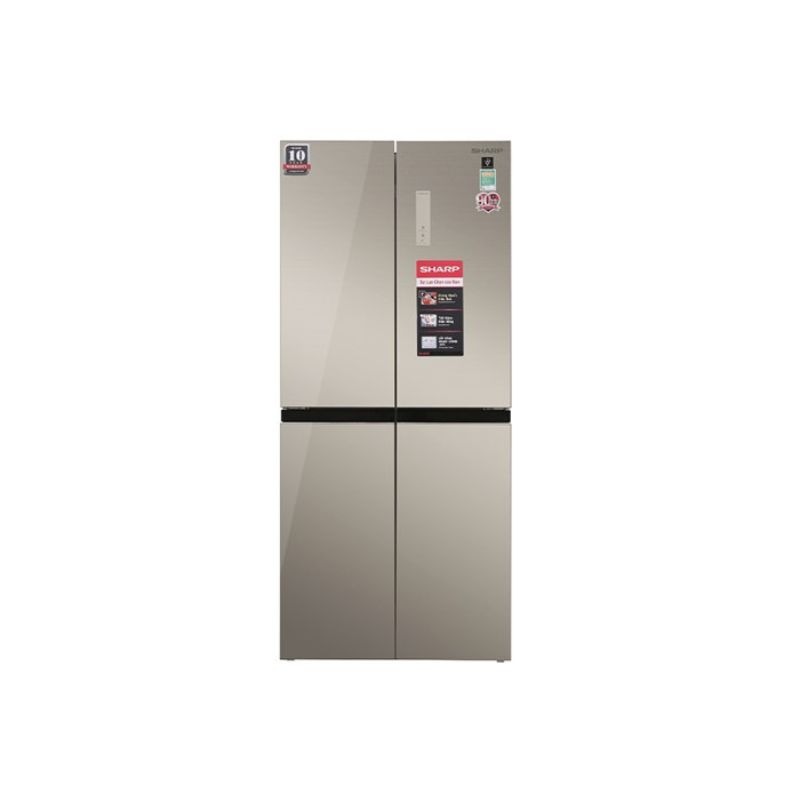 Tủ lạnh 4 cánh 401 lít Sharp SJ-FXP480VG-CH Tủ lạnh 4 cánh 401 lít Sharp SJ-FXP480VG-CH