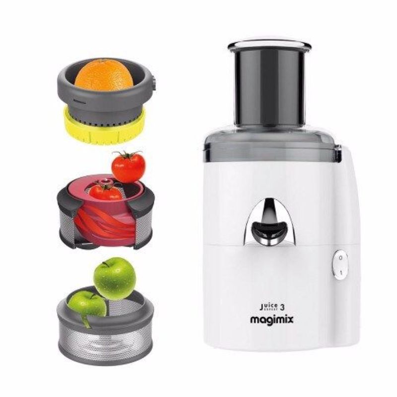 Ảnh Máy Ép Trái Cây Magimix Juice Expert 3 18086EB Màu Trắng Ảnh Máy Ép Trái Cây Magimix Juice Expert 3 18086EB Màu Trắng