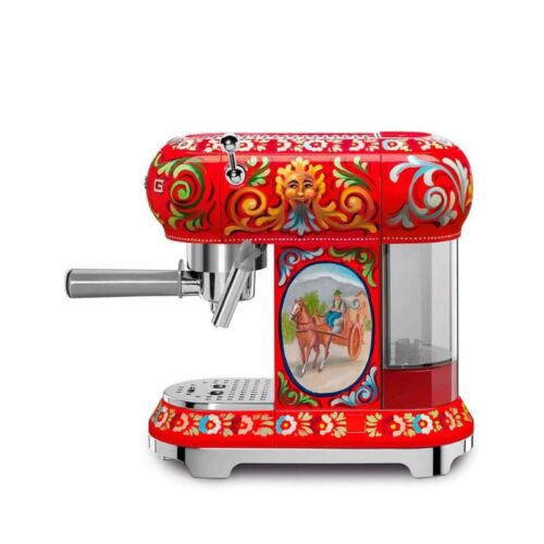 Máy pha cafe Smeg & Dolce&Gabbana ECF01DGEU Sicily tình yêu của tôi 3 Máy pha cafe Smeg & Dolce&Gabbana ECF01DGEU Sicily tình yêu của tôi