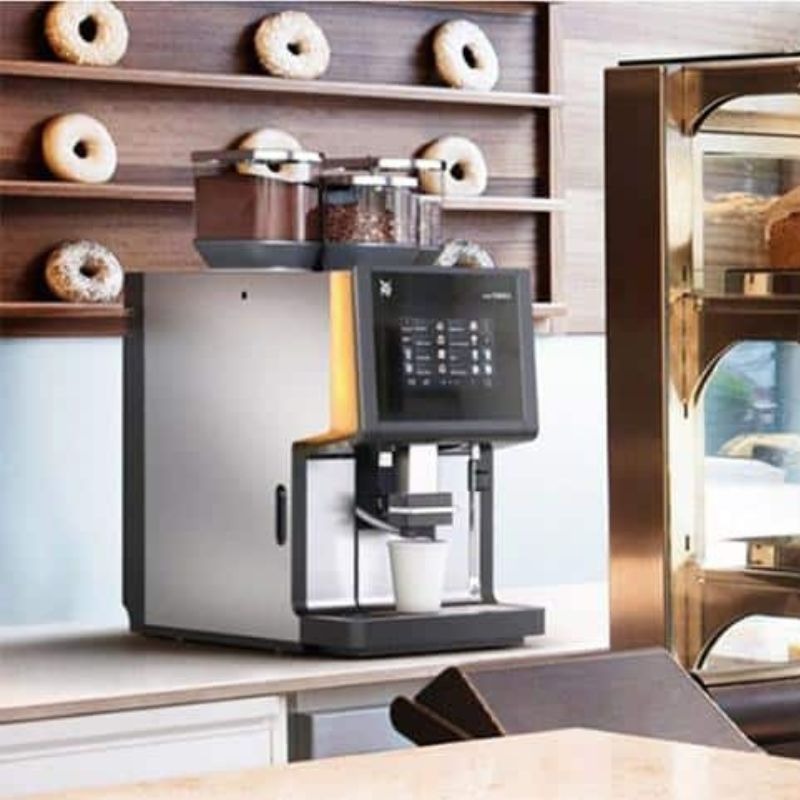 Ảnh thực tế máy pha cafe chuyên nghiệp WMF 5000 S+ Ảnh thực tế máy pha cafe chuyên nghiệp WMF 5000 S+