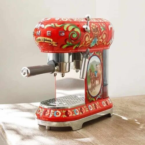 Máy pha cafe Smeg & Dolce&Gabbana ECF01DGEU Sicily tình yêu của tôi 4 Máy pha cafe Smeg & Dolce&Gabbana ECF01DGEU Sicily tình yêu của tôi