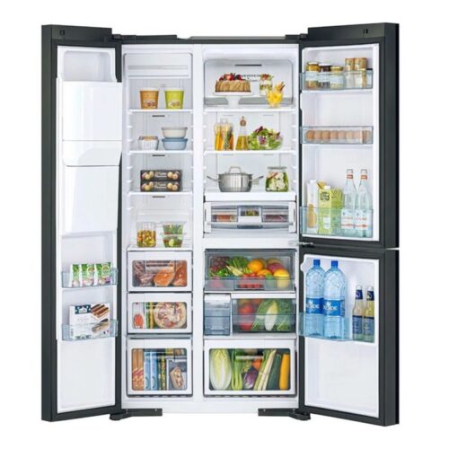 Tủ lạnh 3 cánh side by side 569 lít Hitachi MX800GVGV0 GMG 4 Ảnh tủ lạnh 3 cánh side by side 569 lít Hitachi MX800GVGV0 GMG