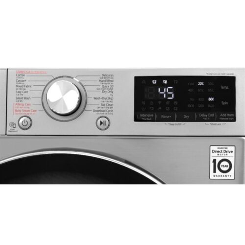 Máy giặt sấy LG giặt 9 kg – sấy 5 kg FV1409G4V 4 Bảng điều khiển máy giặt sấy LG giặt 9 kg – sấy 5 kg FV1409G4V