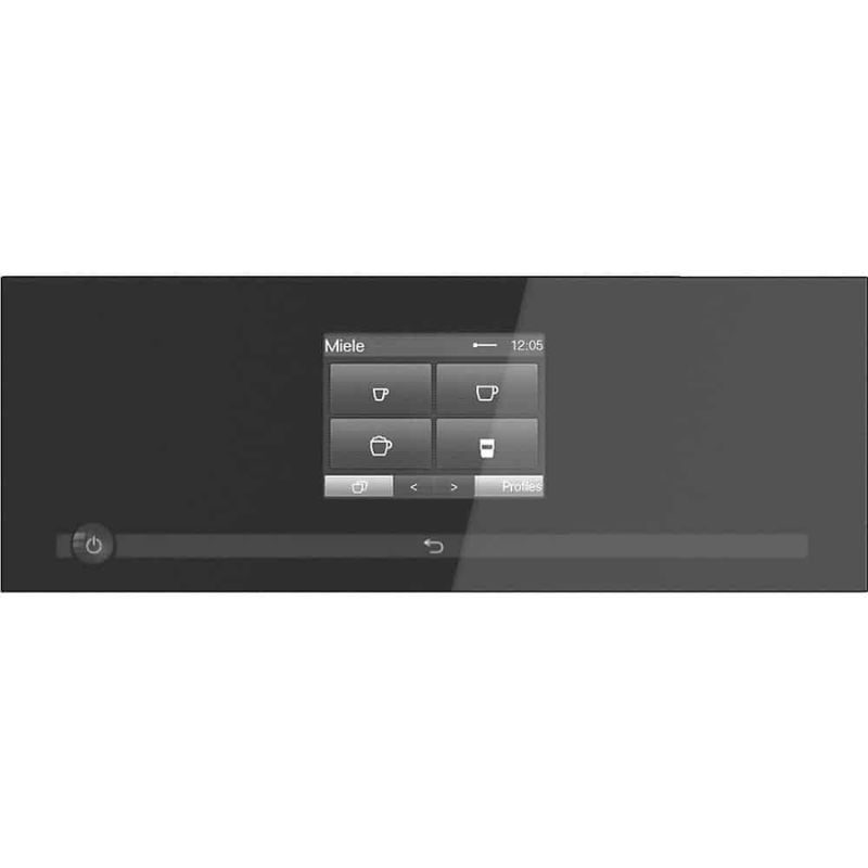 Bảng điều khiển máy pha cafe tự động Miele CM7550-Black Bảng điều khiển máy pha cafe tự động Miele CM7550-Black