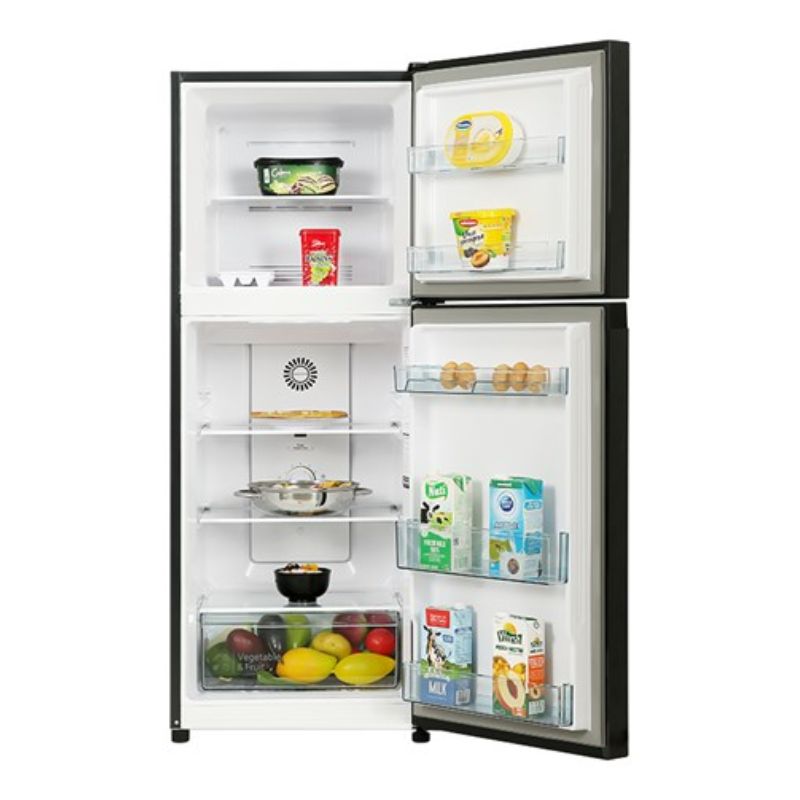 Bên trong tủ lạnh 2 cánh 210 lít Hitachi HRTN5230MUVN Bên trong tủ lạnh 2 cánh 210 lít Hitachi HRTN5230MUVN