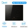 Bếp điện từ Midea 3 vùng nấu MC-IT7423 lắp âm 2 Bếp điện từ Midea 3 vùng nấu MC-IT7423 lắp âm