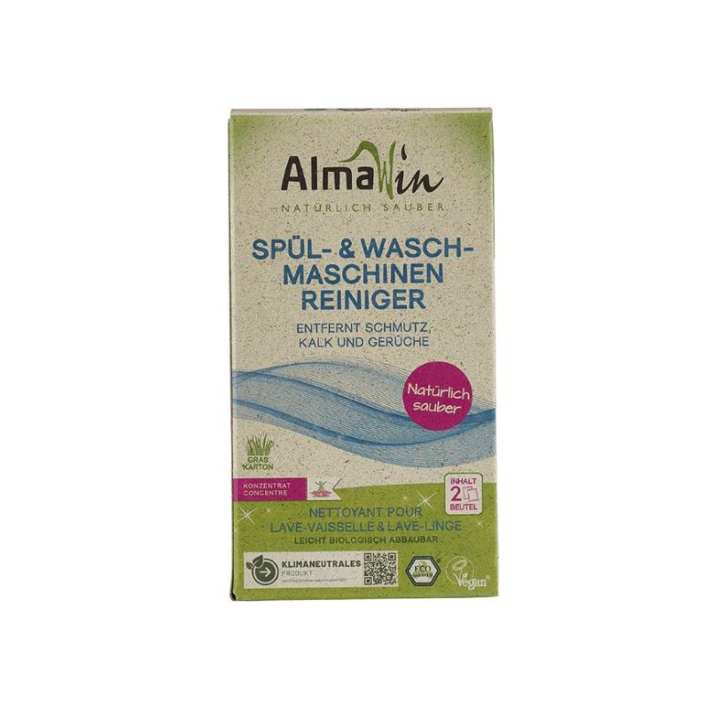 Bột vệ sinh máy rửa bát & máy giặt Almawin hữu cơ 200gr HMH.0190200 Bột vệ sinh máy rửa bát & máy giặt Almawin hữu cơ 200gr HMH.0190200