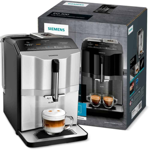 Máy pha cafe tự động Siemens TI353501EN EQ.300 Silver 3 Máy pha cafe tự động Siemens TI353501EN EQ.300 Silver