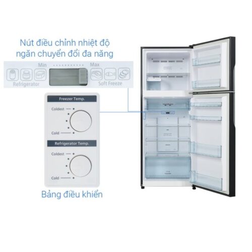 Tủ lạnh 2 cánh Inverter 336 lít Hitachi FVX480PGV9 GBK 5 Hình ảnh tủ lạnh 2 cánh Inverter 336 lít Hitachi FVX480PGV9 GBK