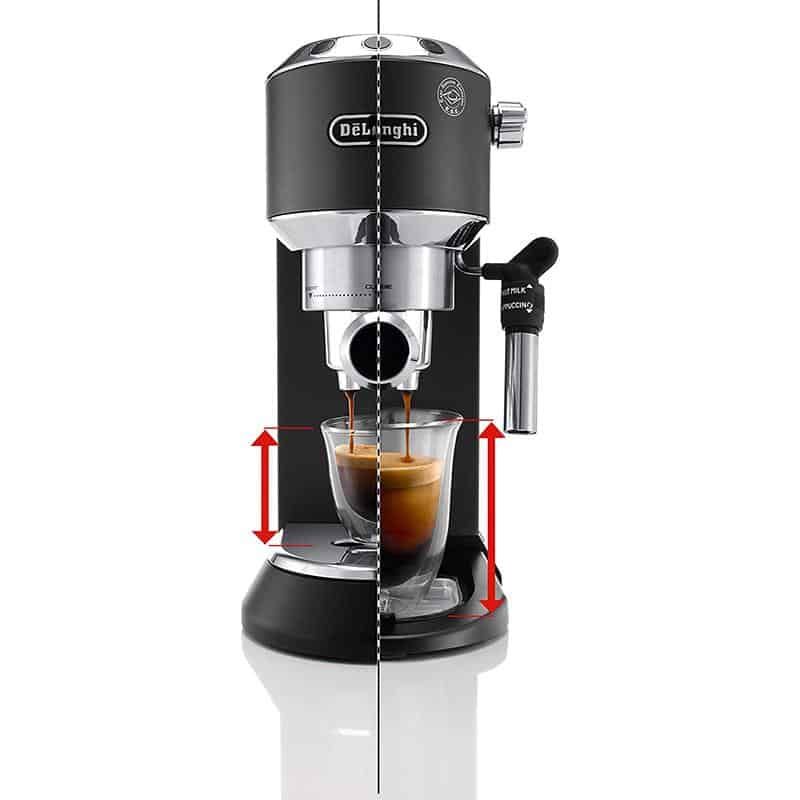 Máy pha cafe thủ công DeLonghi EC685.BK Dedica Style Máy pha cafe thủ công DeLonghi EC685.BK Dedica Style