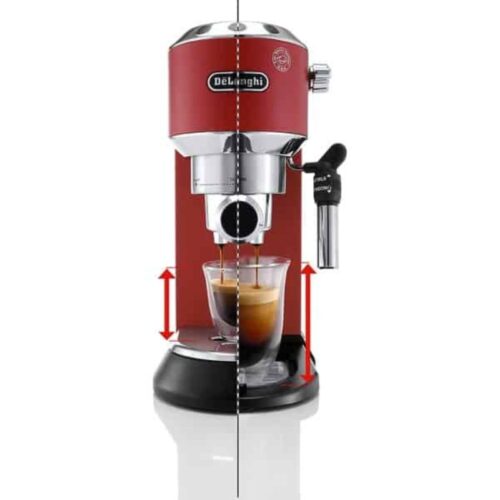 Máy pha cafe thủ công DeLonghi EC685.R Dedica Style 5 Máy pha cafe thủ công DeLonghi EC685.R Dedica Style