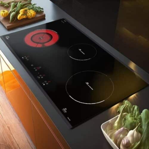 Bếp từ kết hợp hồng ngoại Tomate TOM 03IR 3 Ảnh bếp từ kết hợp hồng ngoại Tomate TOM 03IR