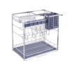 Giá đựng chai lọ gia vị dao thớt nan dẹt GrandX XK.35S 2 Giá đựng chai lọ gia vị dao thớt nan dẹt GrandX XK.35S
