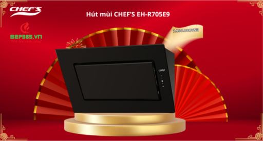 Máy hút mùi áp tường Chefs EH-R705E9 Máy hút mùi áp tường Chefs EH-R705E9