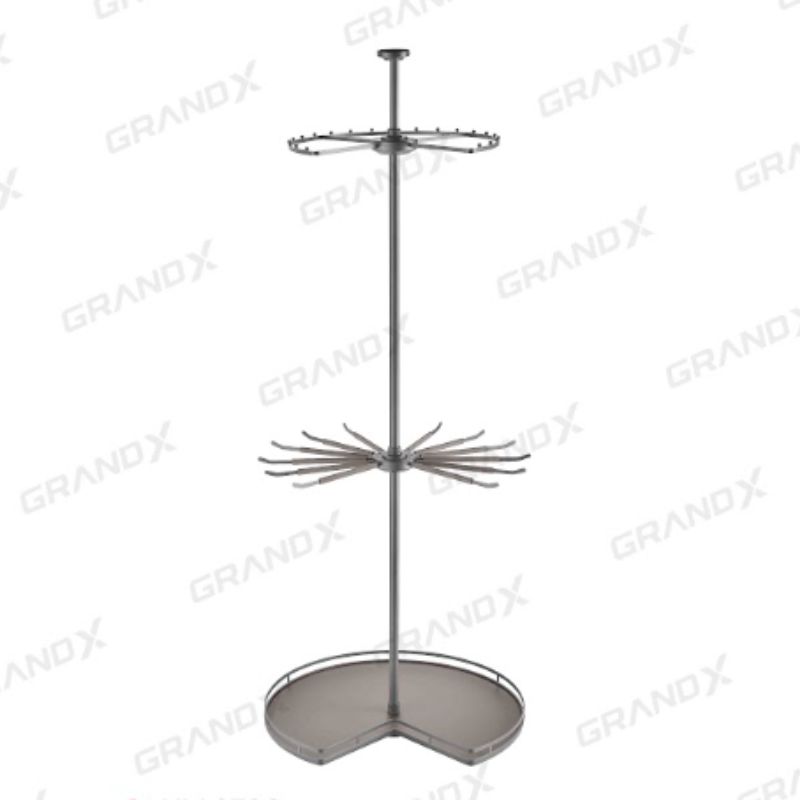 Kệ xoay góc tủ quần áo 270 độ 3 tầng GrandX XM.270C Kệ xoay góc tủ quần áo 270 độ 3 tầng GrandX XM.270C