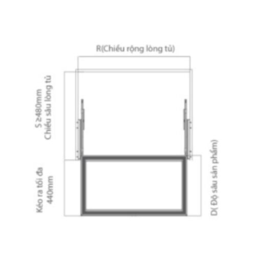 Ngăn kéo đựng quần áo bọc da cao cấp GrandX XM.80A 4 Kích thước ngăn kéo đựng quần áo bọc da cao cấp GrandX XM.80A